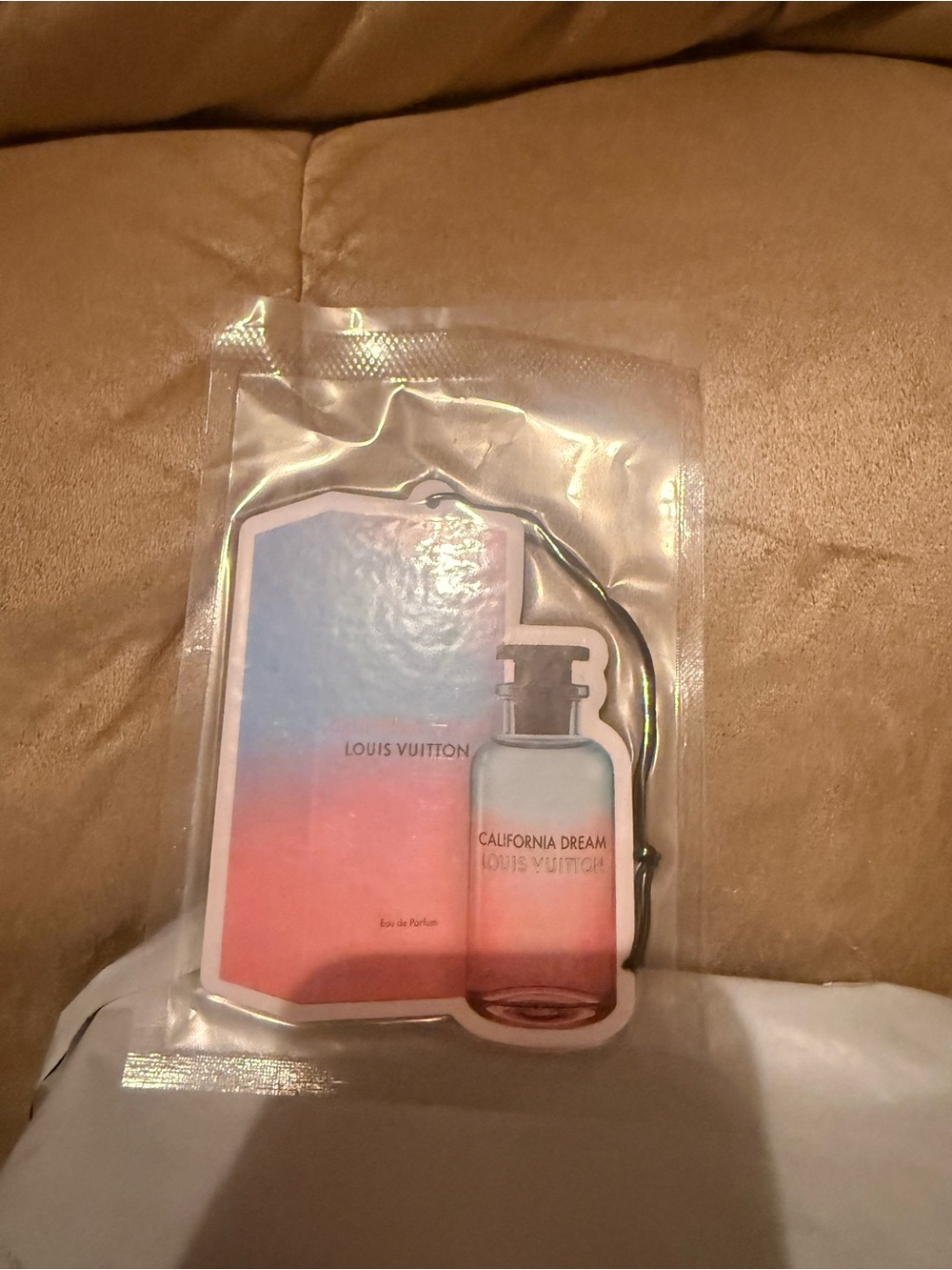 Louis Vuitton California Dream Gradient Air Freshener - Pink & Light Blue